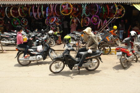 Downtown, Sein Reap, Cambodia