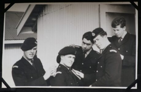 Going on Parade - removing dust